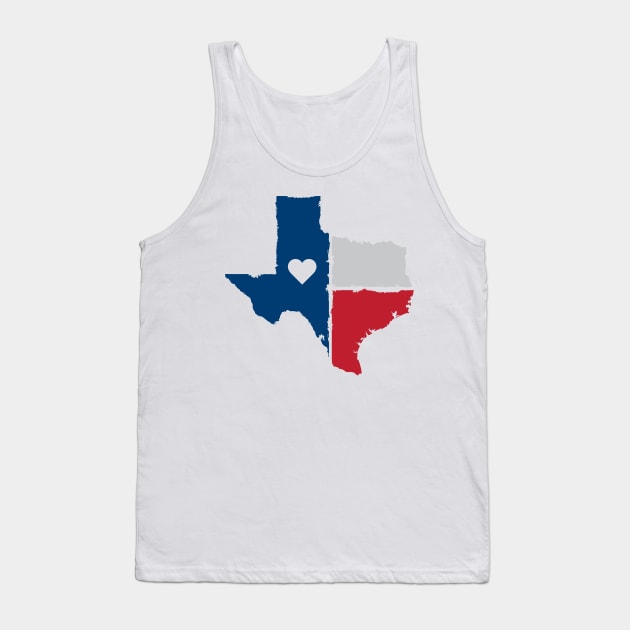 Show your Lone Star love with this Texas state t-shirt Tank Top by buffalodrygoods